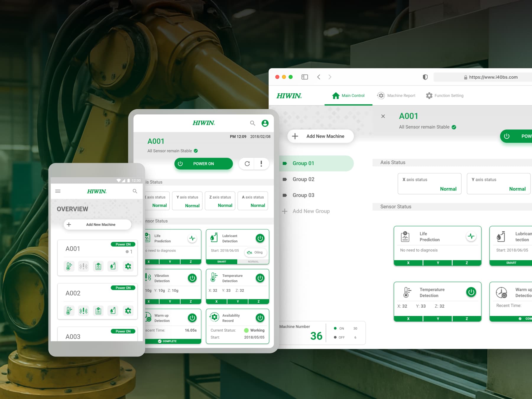 Intelligent 4.0 Ballscrew