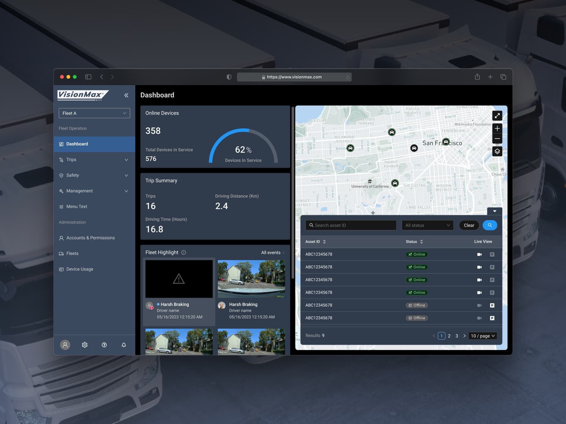 VisionMax: AI-Powered Video Telematics for Safer, Smarter Fleets